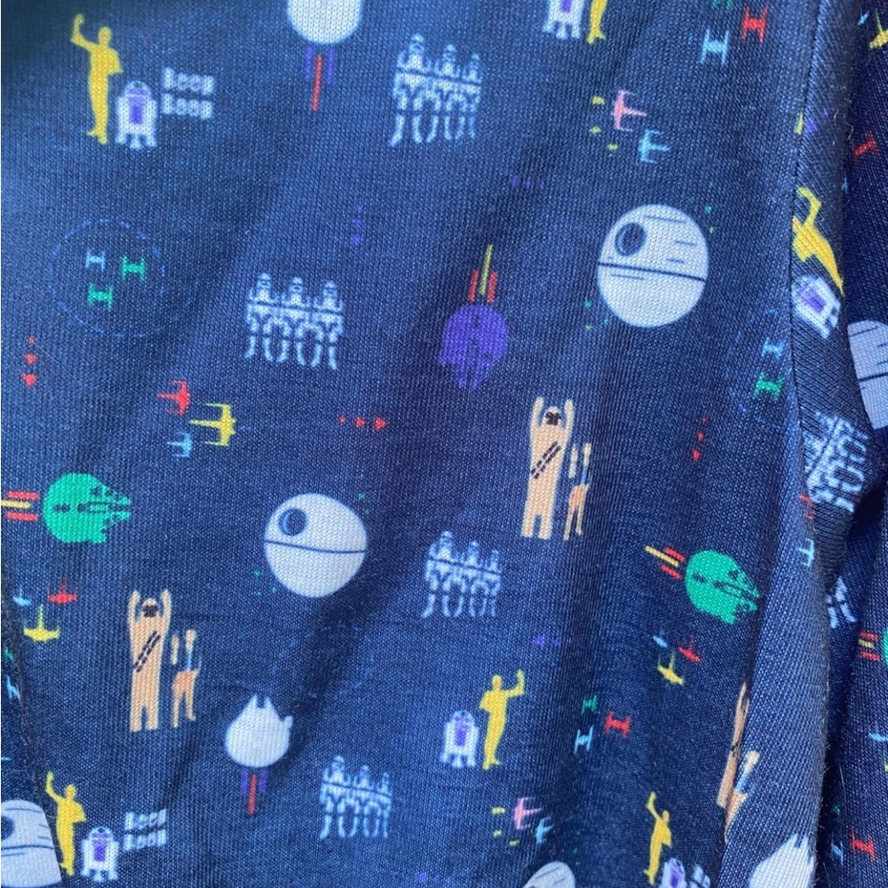 NWT Disney Star Wars Pajama Set Kids - Picture 3 of 4